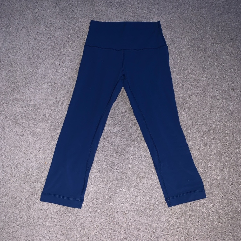 Lululemon Align Crop 21” Leggings Blue